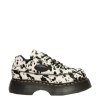 Półbuty Dr. Martens 8363 BUZZ 5 EYE Cream+Black Dalmatian Print Hair On 42846100